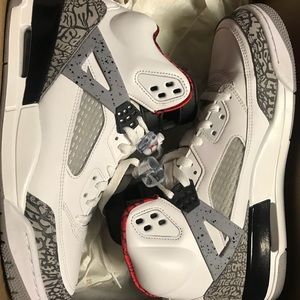 Men’s Size 10.5 Jordan Spizike “White Cement”